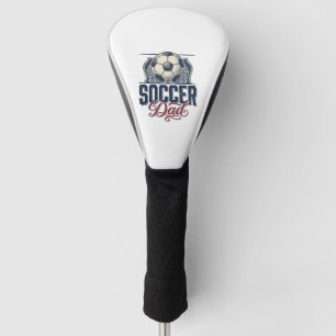 Vintage Soccer Dad Shirt Design_1 Golf Head Cover
