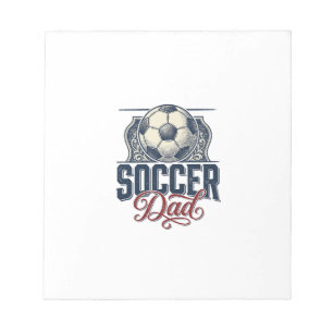 Vintage Soccer Dad Shirt Design_1 Notepad