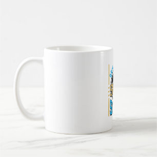 Vintage Soccer Dribble Pass Shoot Score Shirt Desi Coffee Mug
