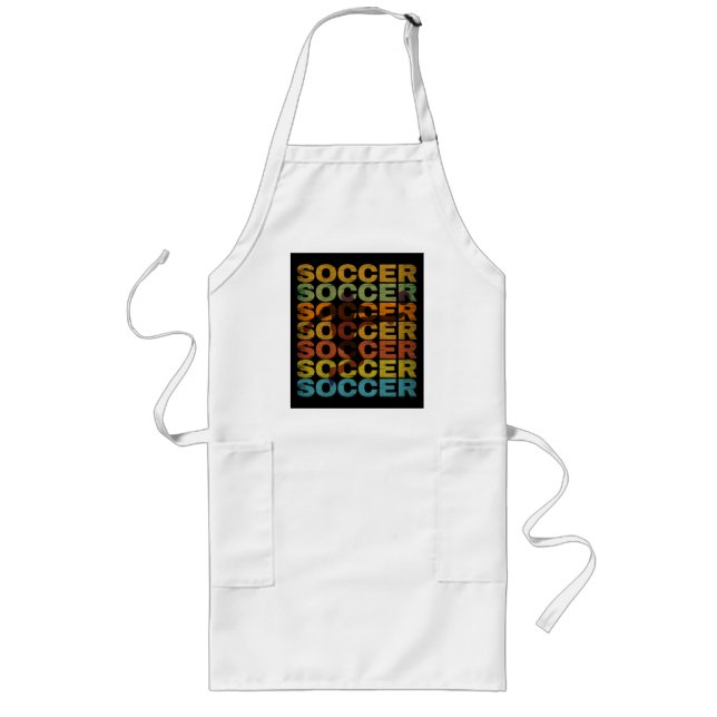 VINTAGE SOCCER LONG APRON (Front)