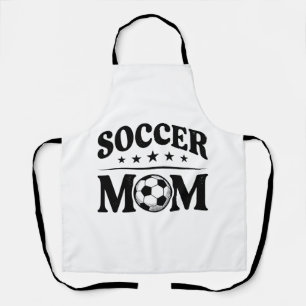 Vintage Soccer Mum Shirt Vector Design_1 Apron