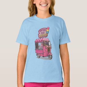 Vintage Soft Serve Ice Cream Truck T-Shirt