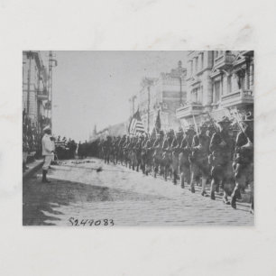 Vintage Soldiers Postcard