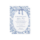 Vintage Something Blue Before I Do Bridal Shower