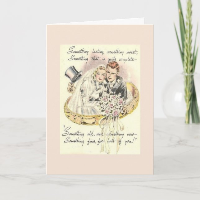 Vintage - Something Old, Something New, Card (Front)