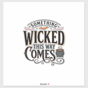 Vintage Something Wicked Halloween Shirt Design_1