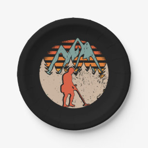 Vintage Sondeln Metal Detectorist Paper Plate
