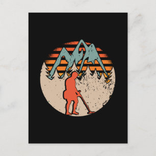 Vintage Sondeln Metal Detectorist Postcard