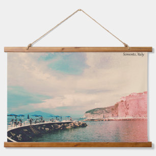 Vintage Sorrento Italy Hanging Tapestry