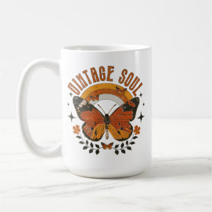 Vintage Soul Butterfly Coffee Mug