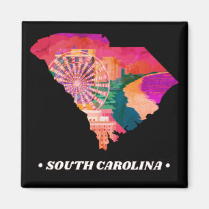 Vintage South Carolina State Magnet