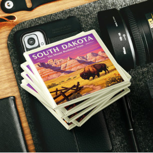 Vintage South Dakota Magnet