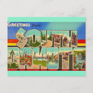 Vintage South Dakota Postcard