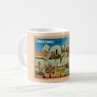 Vintage South Dakota Postcard Greeting Mug