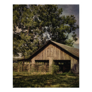 Vintage South Georgia Barn Photo Print