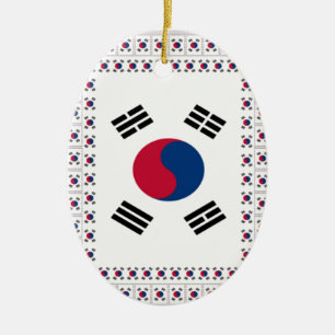 Vintage South Korea Ceramic Ornament