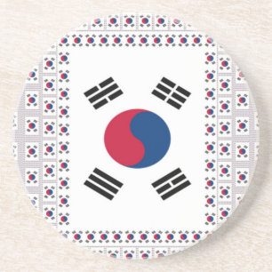 Vintage South Korea Coaster