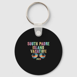 Vintage south padre island vacation 2026 vacay key ring