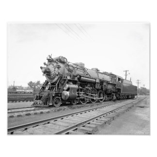 Vintage Southern Railway Ps-4 Steam Locomotive Photo Print