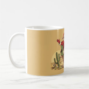 vintage Southwestern Christmas Coffee Mug