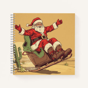 vintage Southwestern Christmas Notebook