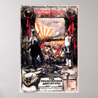 Vintage Soviet Propaganda Poster