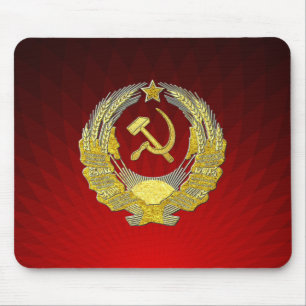 Vintage Soviet Style Mouse Pad