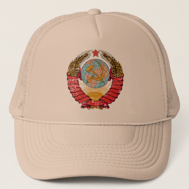 Vintage Soviet Union Trucker Hat (Front)