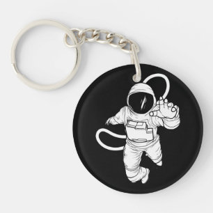 Vintage space astronaut  key ring