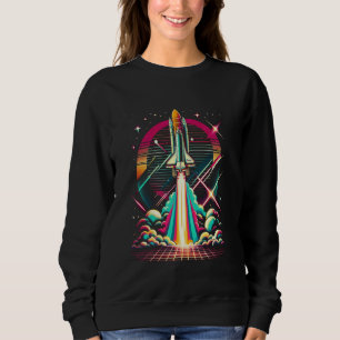 Vintage Space Shuttle Launch Kennedy Space Centre Sweatshirt