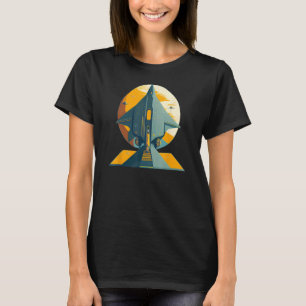 Vintage Spacecraft Retro Spaceship Science Fiction T-Shirt
