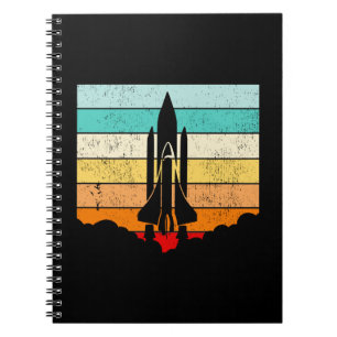 Vintage Spaceship /Space/Spacecraft Notebook
