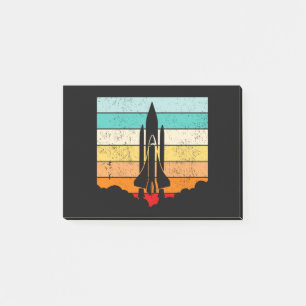Vintage Spaceship /Space/Spacecraft Post-it Notes