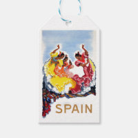 Vintage Spain Flamenco Dancers Travel Poster