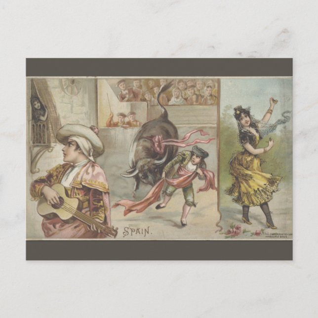 Vintage Spain Postcard (Front)