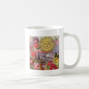 Vintage Spain Sunshine Travel Collage Retro Europe Coffee Mug