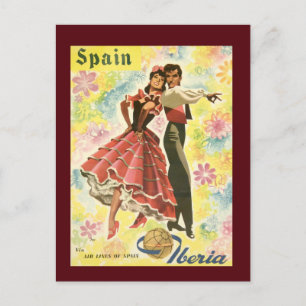 Vintage Spain Travel Postcard