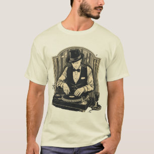 Vintage Speakeasy DJ T-Shirt