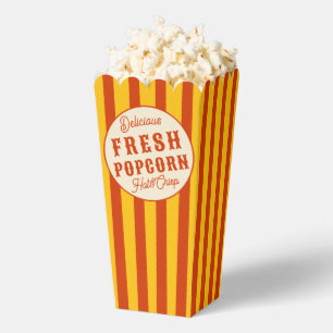 Vintage Special Event Movie Theatre Popcorn Favour Box