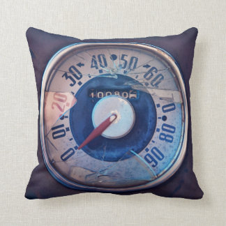 Vintage Speedometer Throwpillow