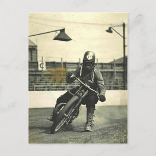 VINTAGE SPEEDWAY. POSTCARD