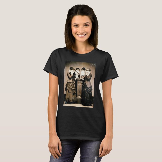 Vintage Spiritualist Photography Women's T Shirt (Front Full)