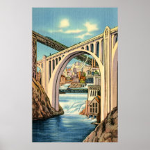 Vintage Spokane Poster