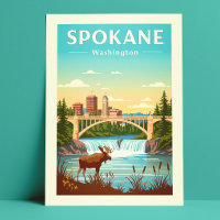 Vintage Spokane Washington