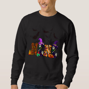 Vintage Spooky Pumpkin Halloween Nene Sweatshirt
