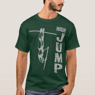 Vintage Sport High Jump Lovers High Jump Woman Sil T-Shirt