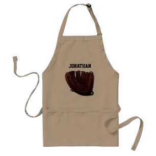 Vintage Sports, Antique Leather Baseball Glove Adu Standard Apron