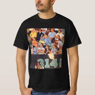 Vintage Sports Baseball Fans Watching a Game T-Shirt