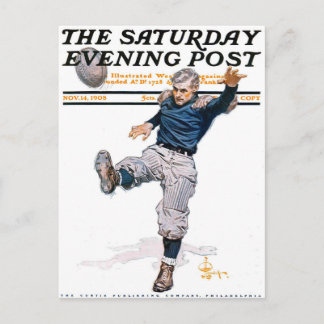 Vintage Sports College Football Postcard
