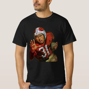 Vintage Sports Football Player Running Back No. 31 T-Shirt